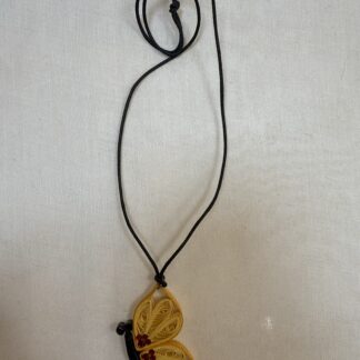 Quilled neck piece