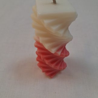 Zigzag candle